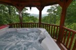 Relax In The Covered Hot Tub
